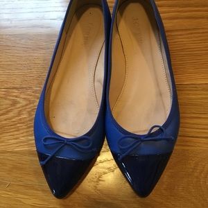 EUC J. Crew Gemma CaP Toe Ballet Flat